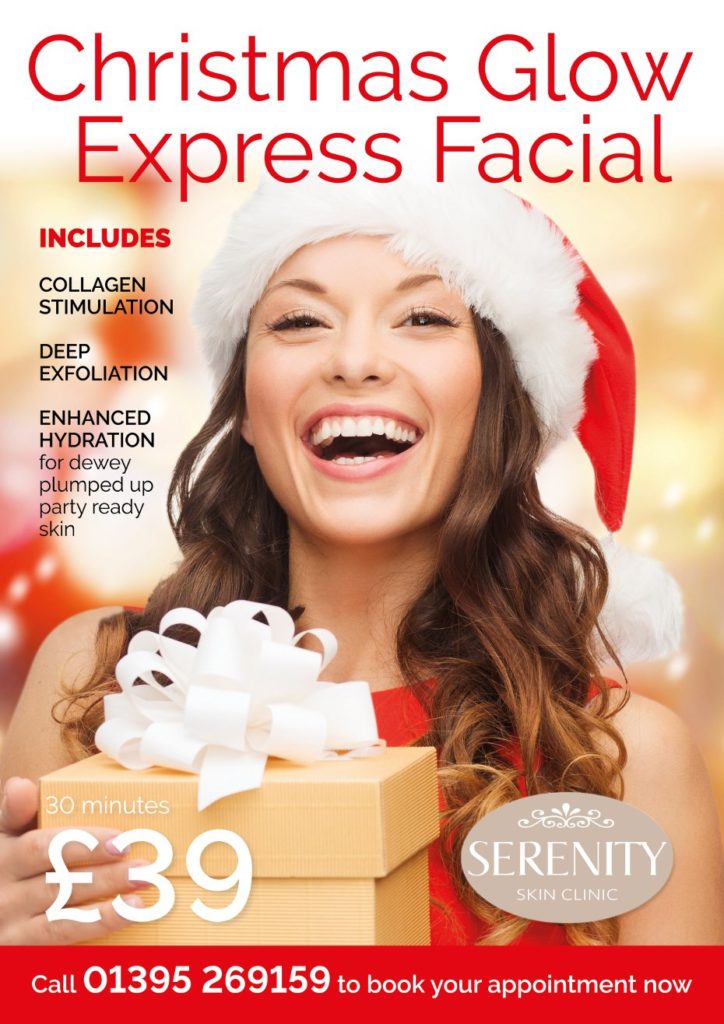 Christmas Flow Express Facial Poster